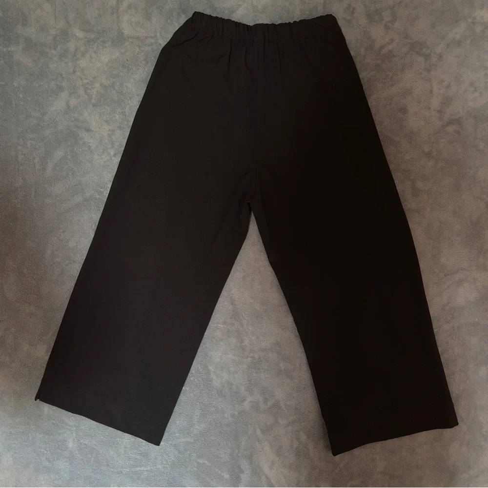 NWT Kozan Amma Pant Wide Leg Black Pants Size 0 XXS Boutique